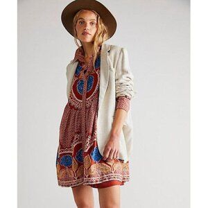 SOLD | Free People  Smell The Roses Mini Dress | Size L